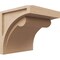 Ekena Millwork 12"W x 12"D x 12"H Wide Viola Rough Cedar Woodgrain TimberThane Corbel, Primed Tan CORUR12X12X12VIORCPR - alternate 1